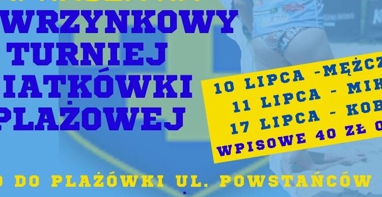 Trzy wawrzynkowe turnieje plażówki