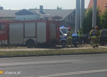 Groźnie przy rondzie na Poznańskiej