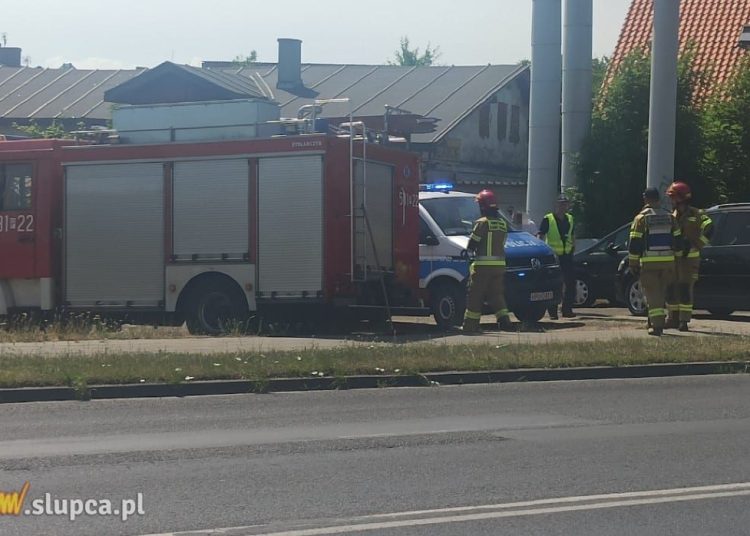 Groźnie przy rondzie na Poznańskiej