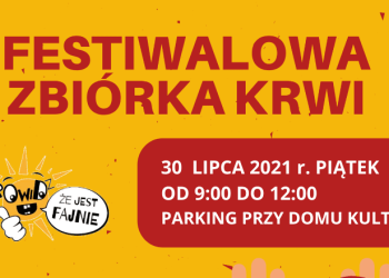 Zapraszają na festiwalową zbiórkę krwi