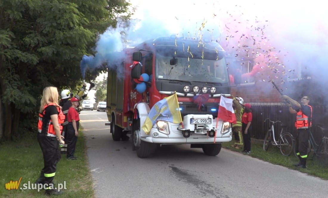 Hucznie powitali nowy wóz. Mamy film i zdjęcia