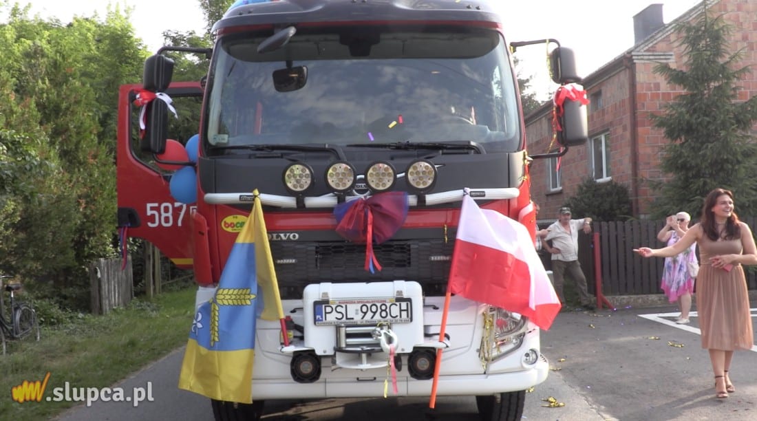 Hucznie powitali nowy wóz. Mamy film i zdjęcia