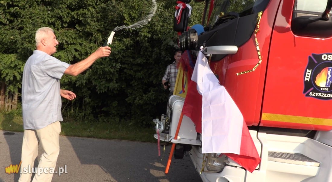 Hucznie powitali nowy wóz. Mamy film i zdjęcia