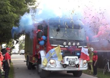 Hucznie powitali nowy wóz. Mamy film i zdjęcia