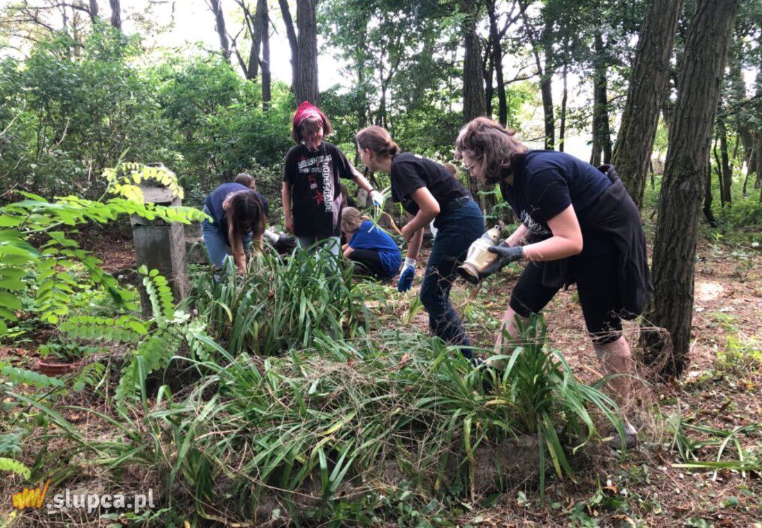 Harcerze uporządkowali cmentarz