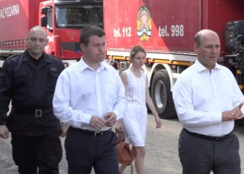 Minister w Strzałkowie. Wyruszyła pomoc dla powodzian z Niemiec