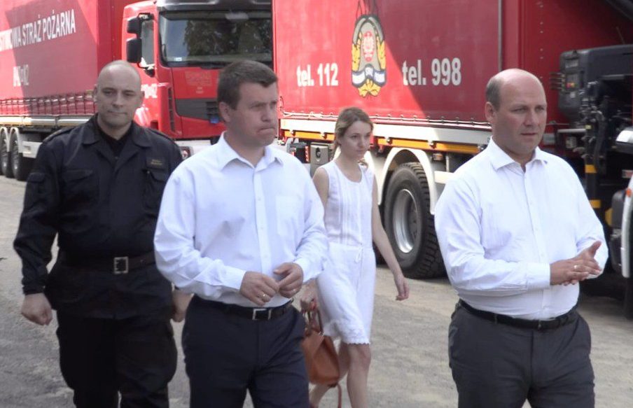 Minister w Strzałkowie. Wyruszyła pomoc dla powodzian z Niemiec