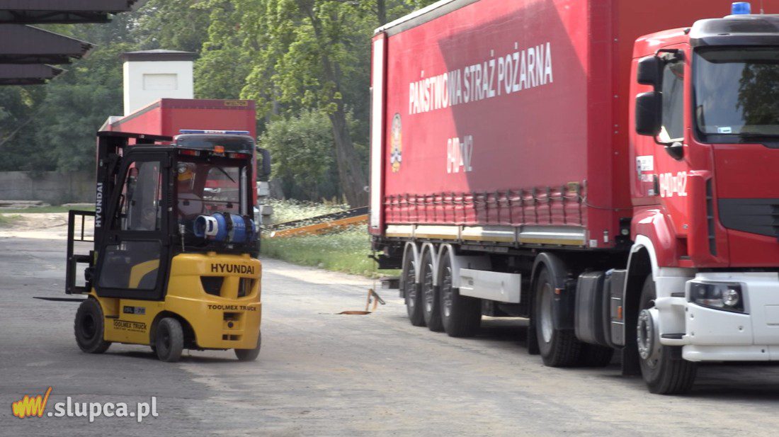 Minister w Strzałkowie. Wyruszyła pomoc dla powodzian z Niemiec