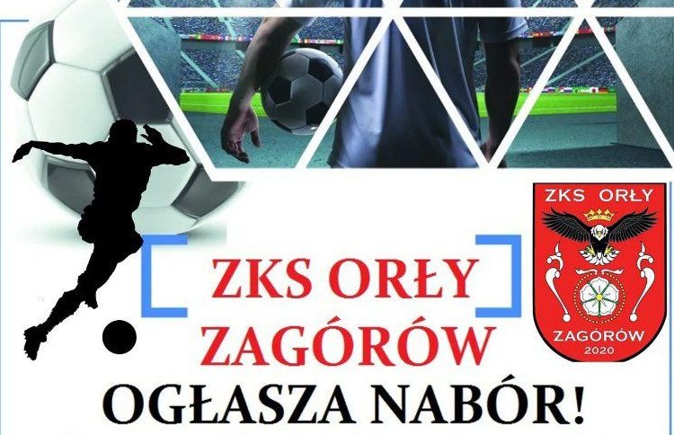 ZKS Orły Zagórów ogłasza nabór