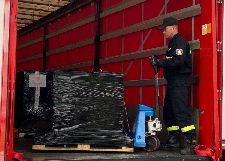 Kolejna pomoc wyruszyła ze Strzałkowa do Niemiec