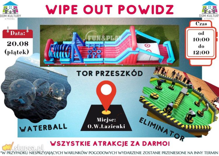Wipe Out w najbliższy weekend w Powidzu