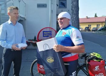 Przejechał rowerem tysiące kilometrów