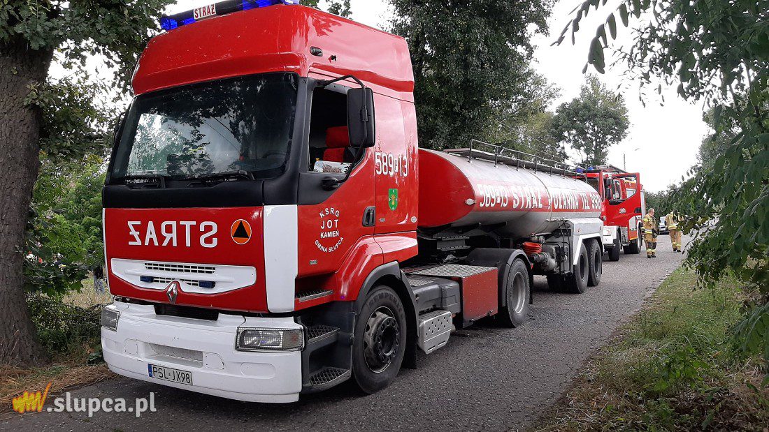 Pożar w Kamieniu. To było podpalenie?