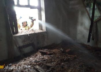 Pożar w Kamieniu. To było podpalenie?