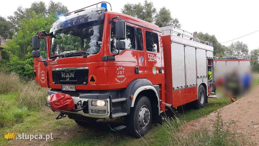 Pożar w Kamieniu. To było podpalenie?
