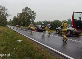 Zderzyły się cztery auta