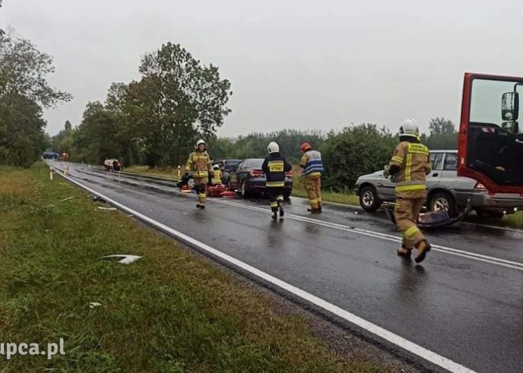 Zderzyły się cztery auta