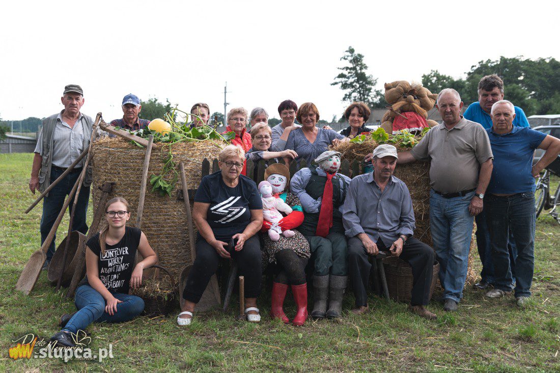 Ostrowite: Zbudowali słomianą wioskę