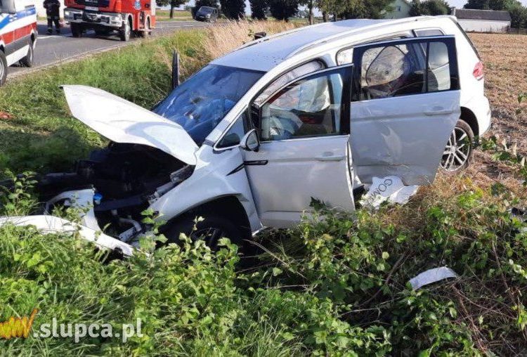 Wypadek w Sierniczu. Ucierpiało 9 osób