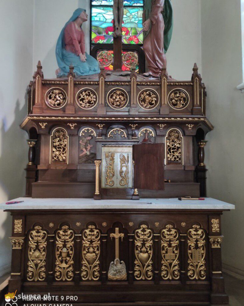 Kolejny etap prac w kościele wykonany