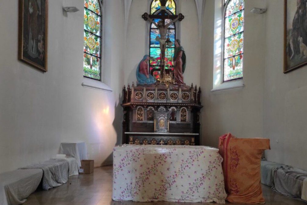 Kolejny etap prac w kościele wykonany