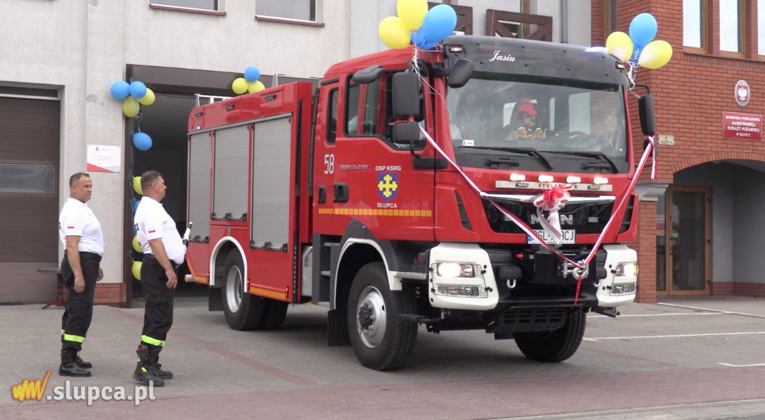 Wielka radość słupeckich strażaków. Mają nowe auto!
