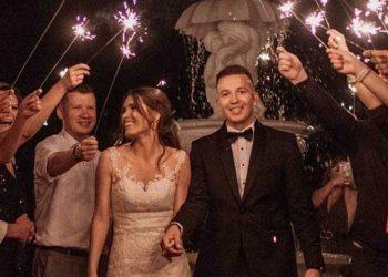 Klaudia i Leszek. Wszystkiego najlepszego!