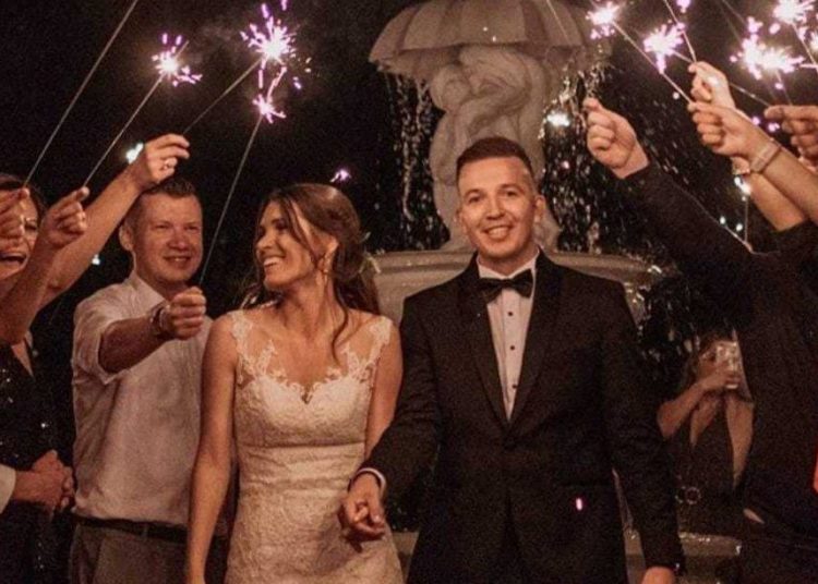 Klaudia i Leszek. Wszystkiego najlepszego!