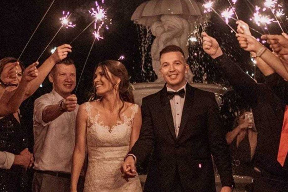 Klaudia i Leszek. Wszystkiego najlepszego!