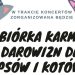 Na koncercie będą zbierać karmę