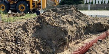 Rozbudowują kanalizację w Strzałkowie