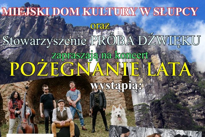 Muzycznie pożegnają lato nad Jeziorem Słupeckim