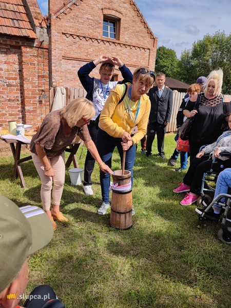 Byli w parku etnograficznym w Kłóbce