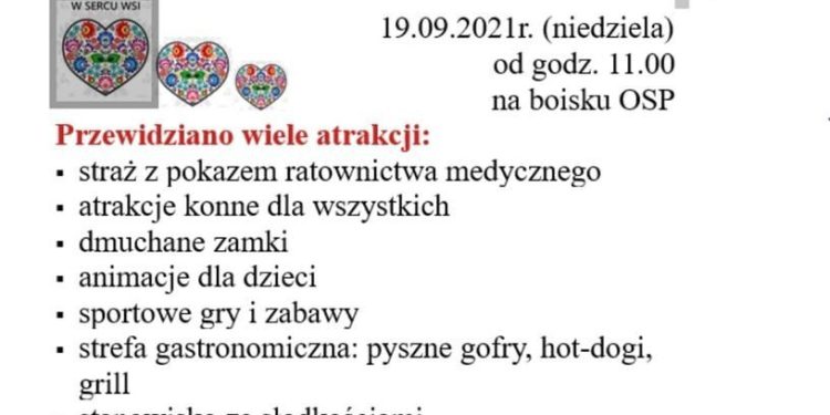 Festyn „szczepionkowy” w Cieninie Zabornym