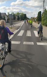 Rajd rowerowy w Lądku