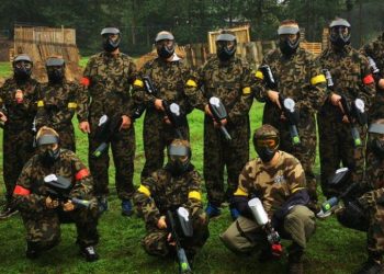 W Słowikowie otworzyli pole paintballowe