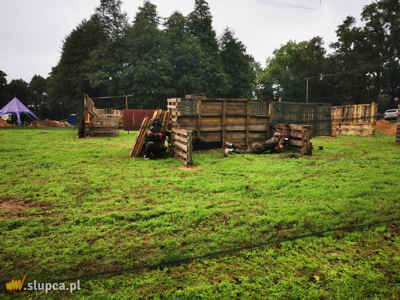 W Słowikowie otworzyli pole paintballowe