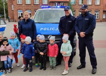 Policjanci odwiedzili przedszkole w Strzałkowie