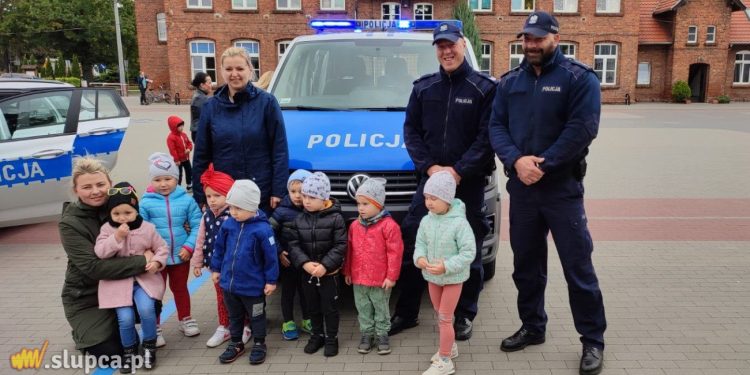 Policjanci odwiedzili przedszkole w Strzałkowie