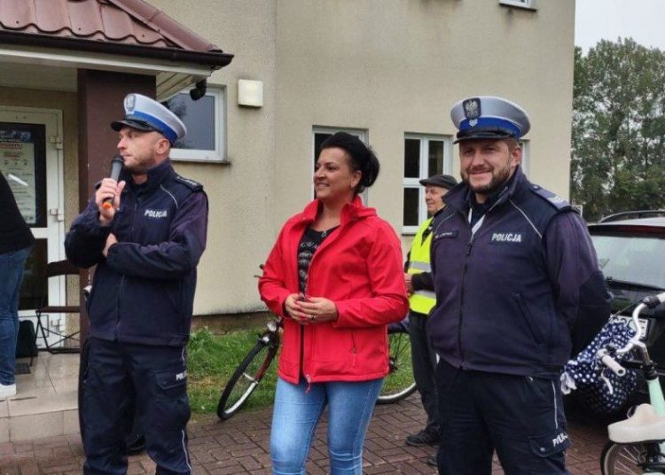 O bezpieczeństwie na rajdzie w Strzałkowie