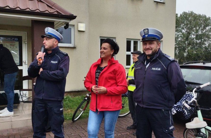 O bezpieczeństwie na rajdzie w Strzałkowie