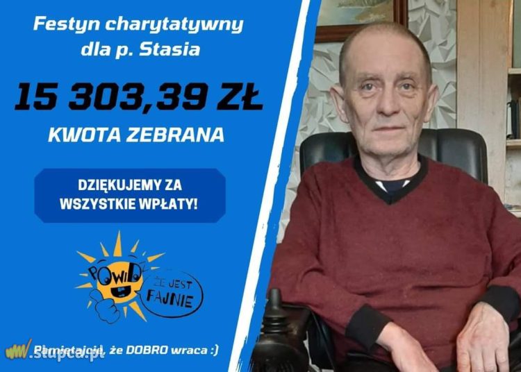 Ponad 15 tys. zł dla Pana Stasia