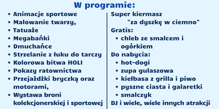 Festyn Rodzinny w Kowalewie Opactwie