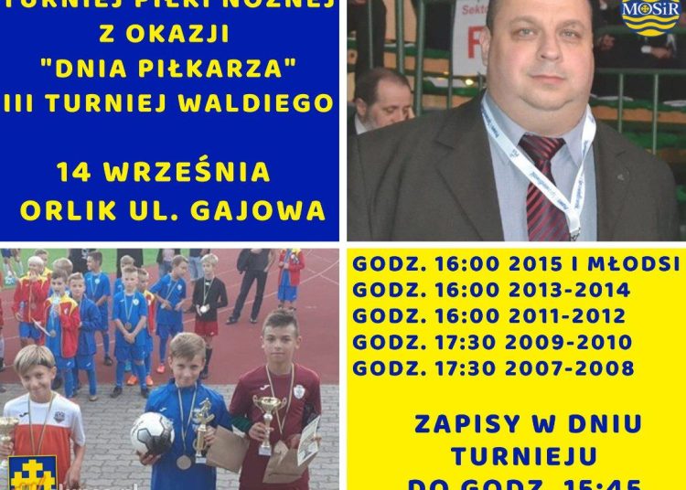 Zapraszają na III Turniej Waldiego