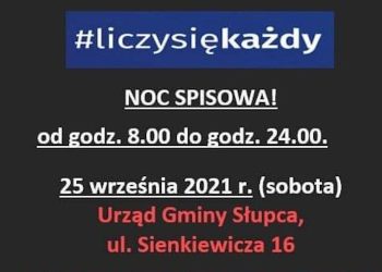 Gmina organizuje noc spisową