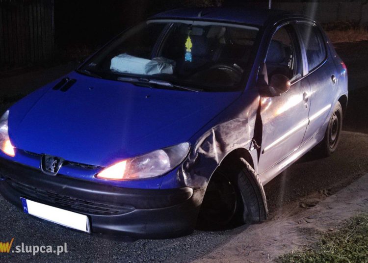 Z 3 promilami i bez uprawnień. Spowodował kolizję