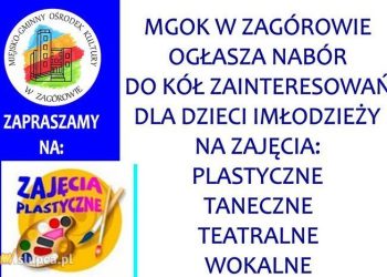 Zagórowski M-GOK zaprasza do kół zainteresowań