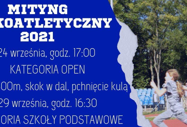 Zapraszają na mintyngi lekkoatletyczne
