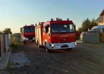 Strażacy wyjechali do pożaru