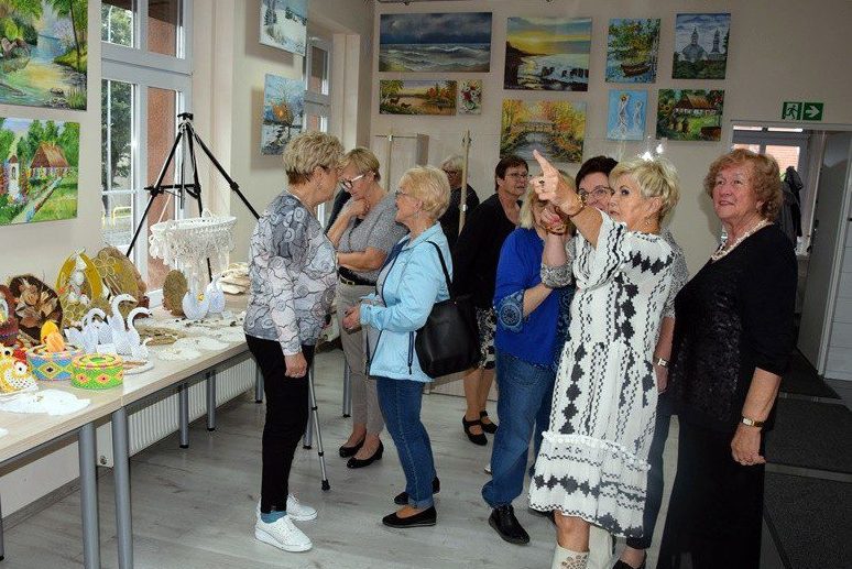 Wernisaż na zakończenie Letniej Akademii Ruchu i Sztuki